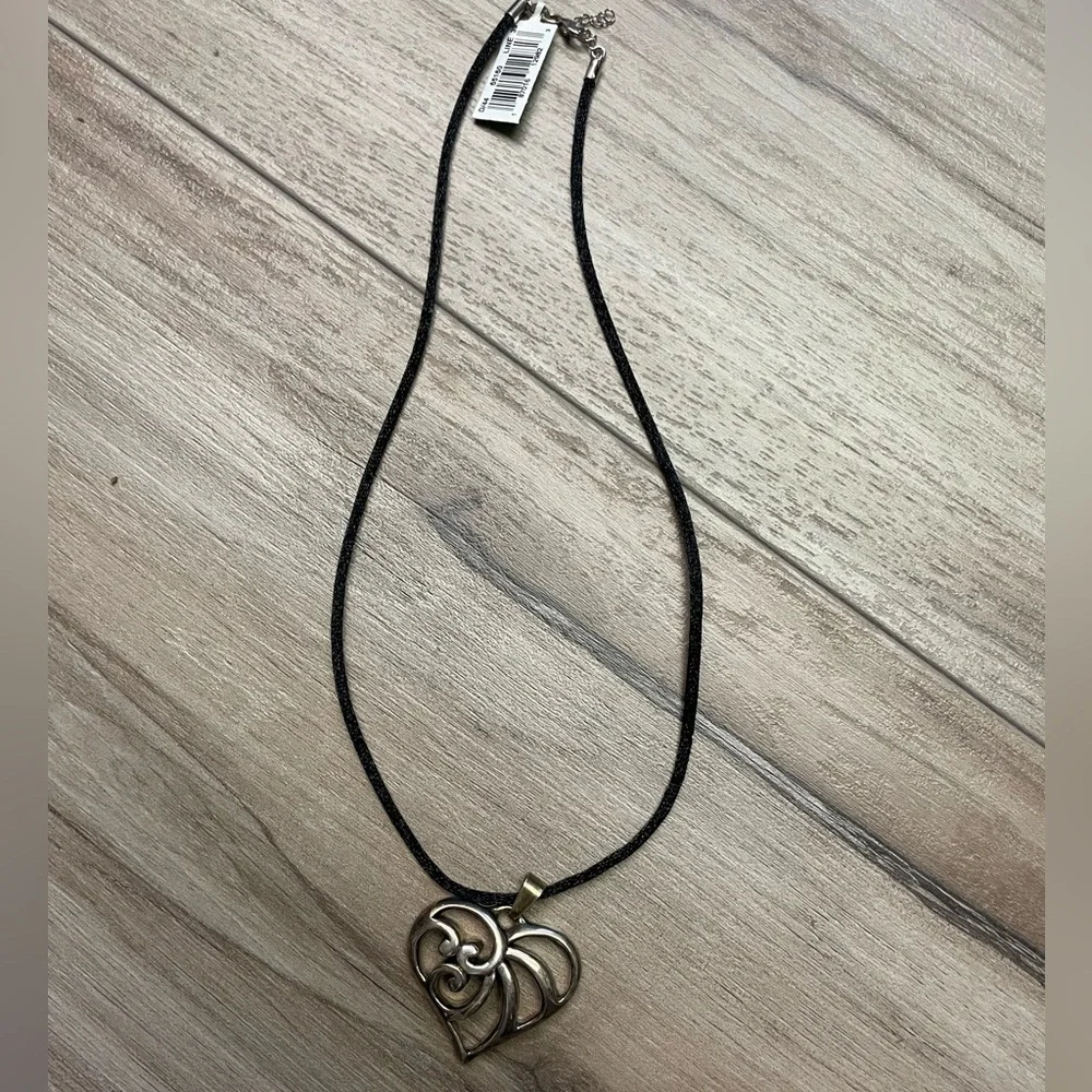 Sterling Silver Heart Necklace NWT